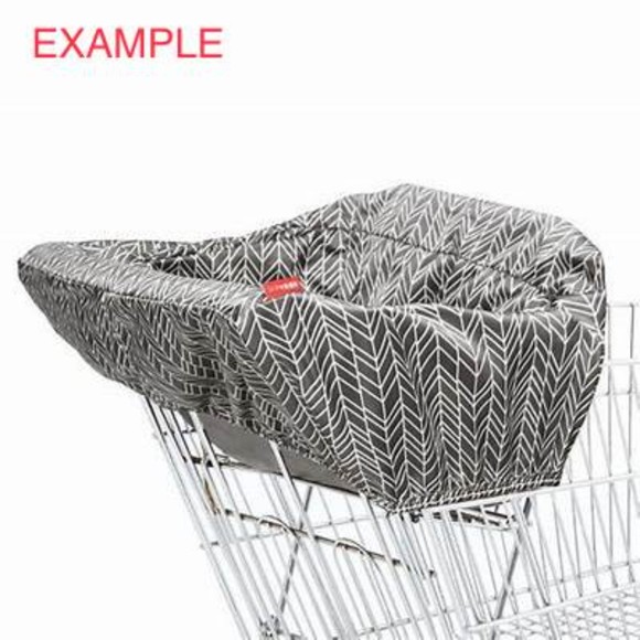 Skip Hop 2-in 1 Shopping Cart/ High Chair Cover - Picture 5 of 6